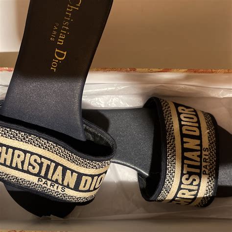 dior slidea|christian Dior slides for sale.